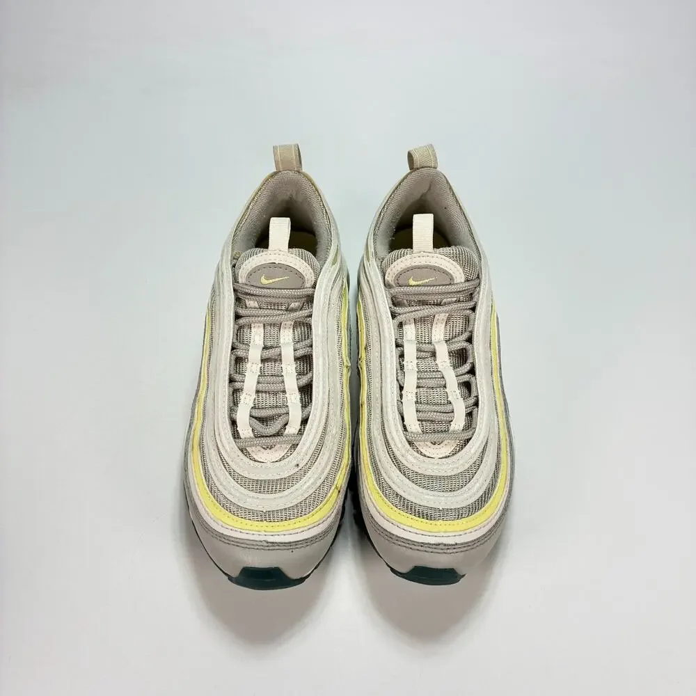 Nike Air Max 97 Light Iron Ore Low Top Sneakers Shoes 921522-032 Youth Size 3.5Y
